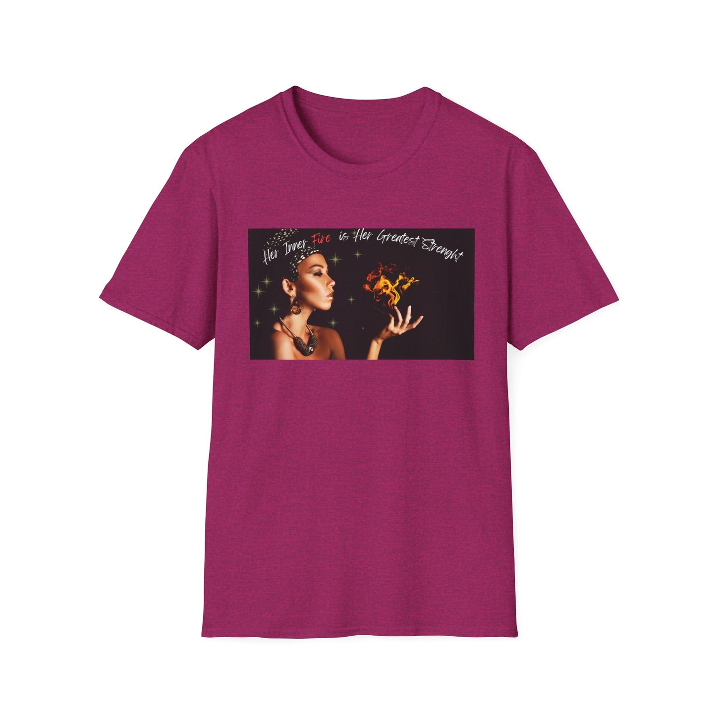 Her Inner Fire | Colorful Shirt | Cool Shirt For Her | Fashion | Trending | Inspirational | Birthday Gift | Unisex Softstyle T-Shirt