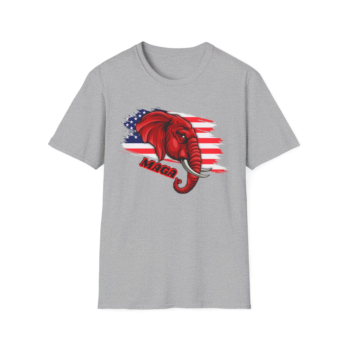 MAGA | America | Colorful Shirt | Cool Shirt | Fashion | Trending | Cool Design | Birthday Gift | Unisex Softstyle T-Shirt