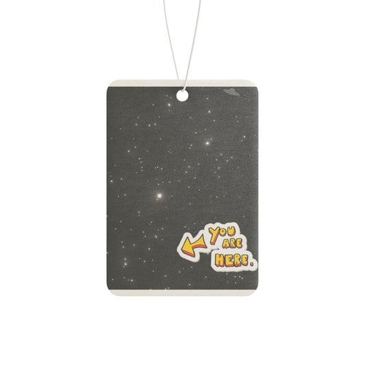 You Are Here | Durable Car Air Freshener - Unique Gift | Aromatherapy | Auto Accessories