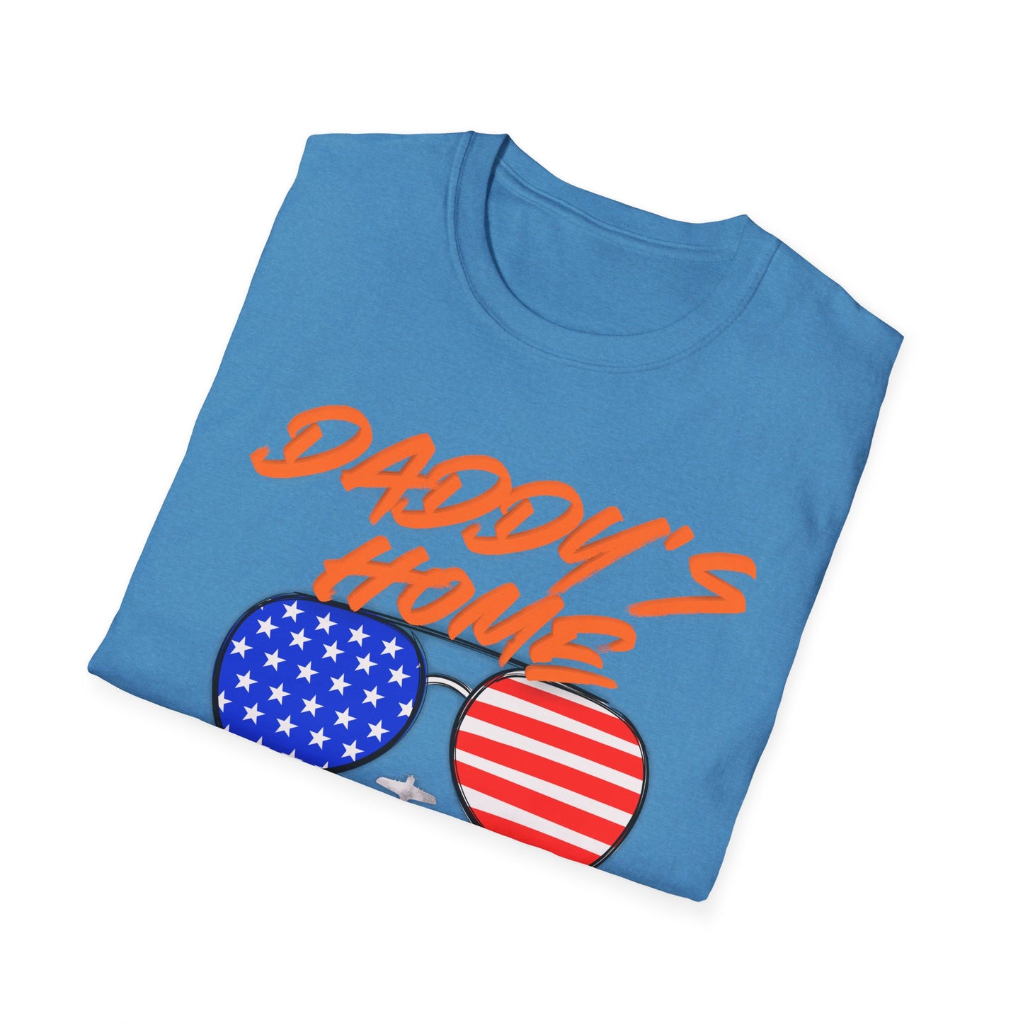 President of America | Daddy's Home | Cool Shirt | Fashion | Trending | Dad Shirt | Birthday Gift | Unisex Softstyle T-Shirt