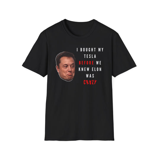 Crazy | Funny Adult Shirt | Teen Clothes | Humor Shirt | Trending | Birthday Gift | Unisex Softstyle T-Shirt