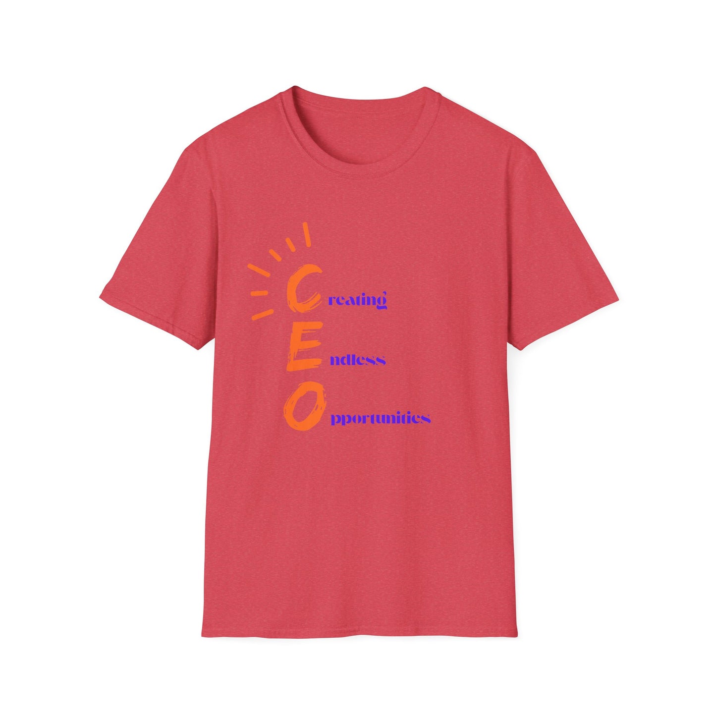CEO | Colorful Shirt | Cool Shirt | Fashion | Trending | Cool Design | Birthday Gift | Unisex Softstyle T-Shirt