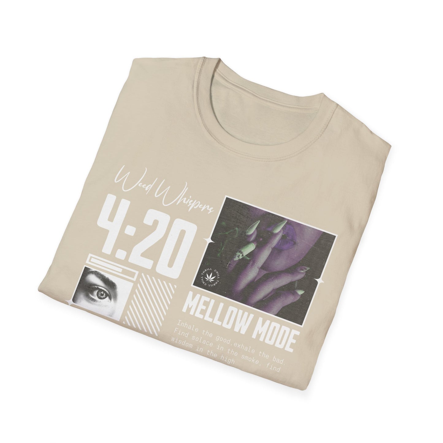 Mellow Mood | Adult Clothes | 420 | Trending | Birthday Gift | Softstyle Tshirt
