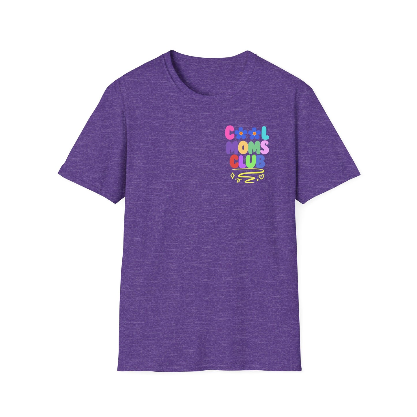 Cool Moms Club | Funny Mom Shirt | Adult Clothes | Humor Shirt | Trending | Birthday Gift | Unisex Softstyle T-Shirt