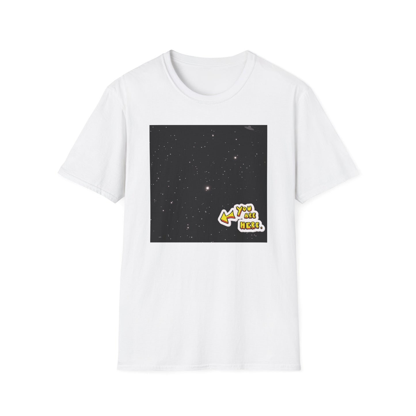 You Are Here Shirt | Lost In Space Colorful Tee | Cool Funny Fashion Trending Birthday Gift
