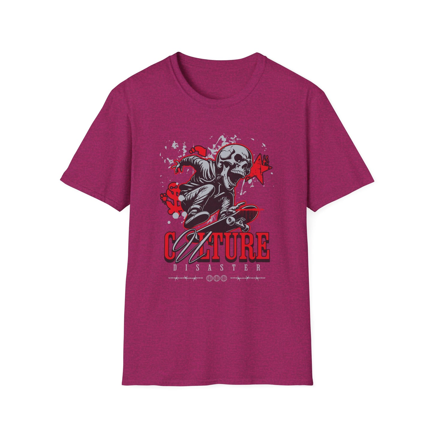 Culture Disaster | Teen Clothes | Skull Shirt | Birthday Gift | Softstyle Tshirt