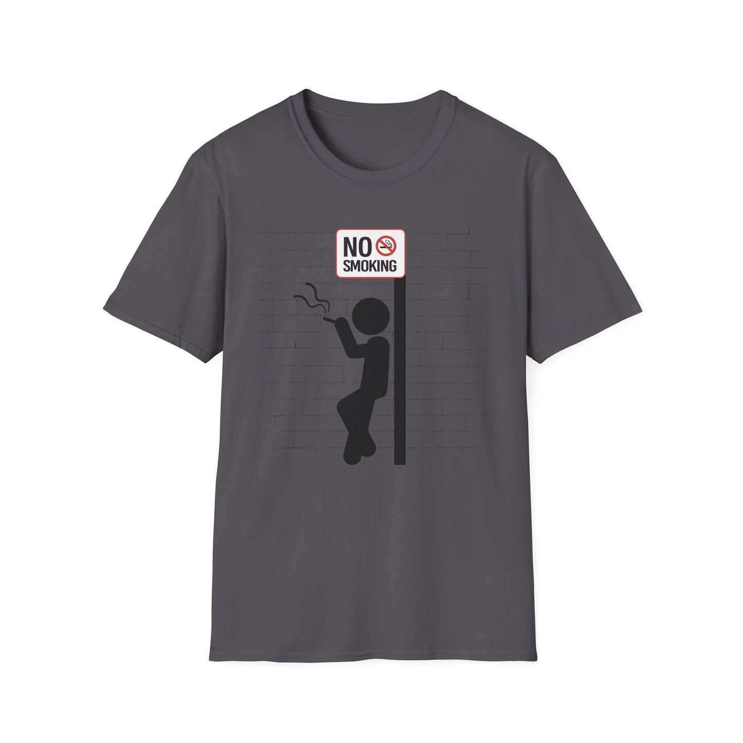 NO SMOKING | Funny Adult Shirt | Fashion | Trending | Birthday Gift | Unisex Softstyle T-Shirt