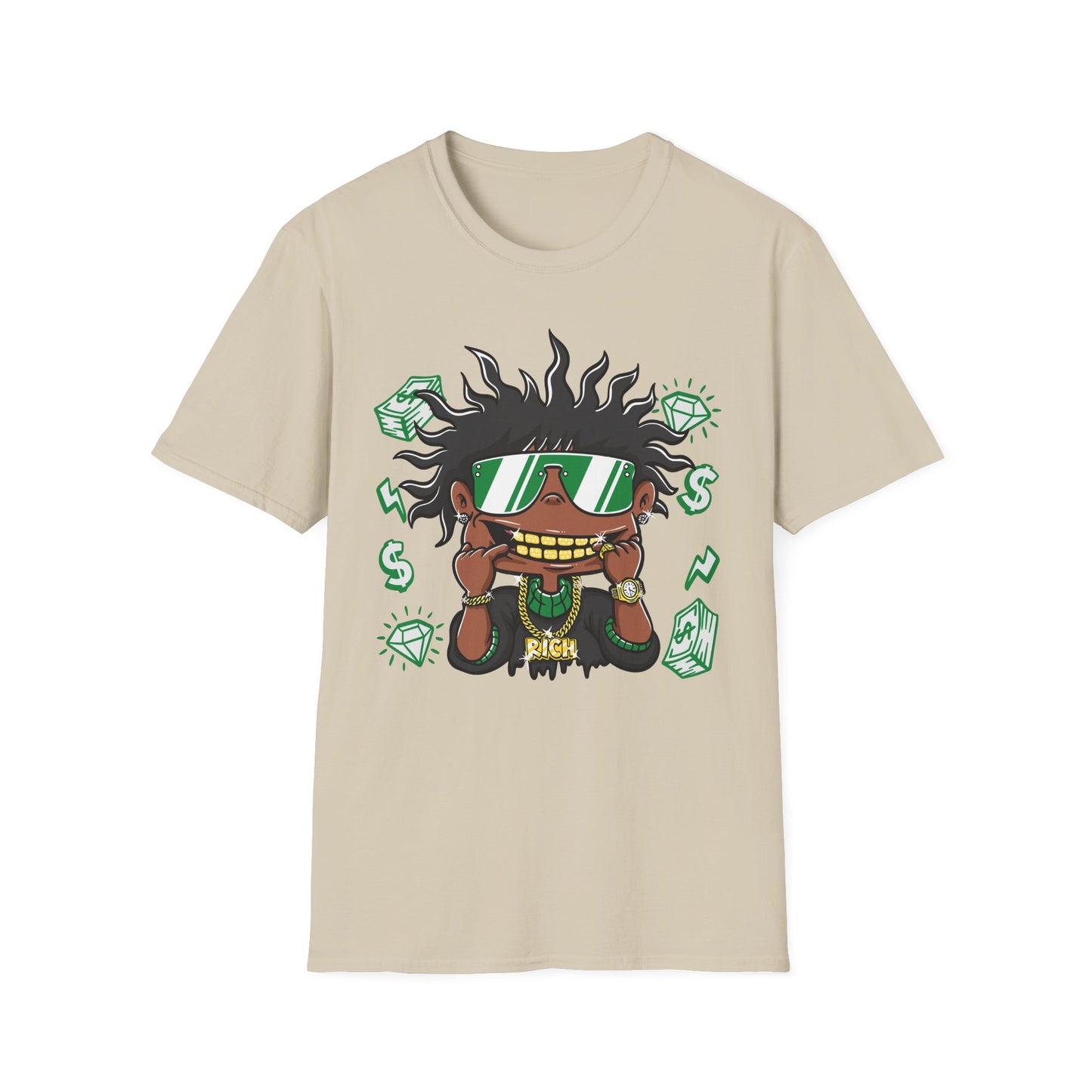RICH RICH | Money Shirt | Adult Clothes | Teen Shirt | Trending | Birthday Gift