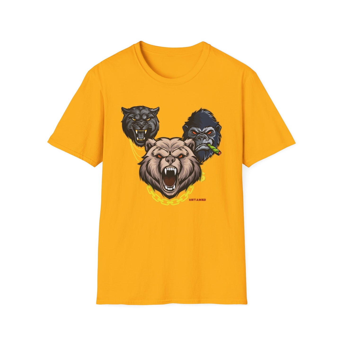UNTAMED |  Beasts Within |Colorful Shirt | Cool Shirt | Fashion | Trending | Cool Design | Birthday Gift | Unisex Softstyle T-Shirt