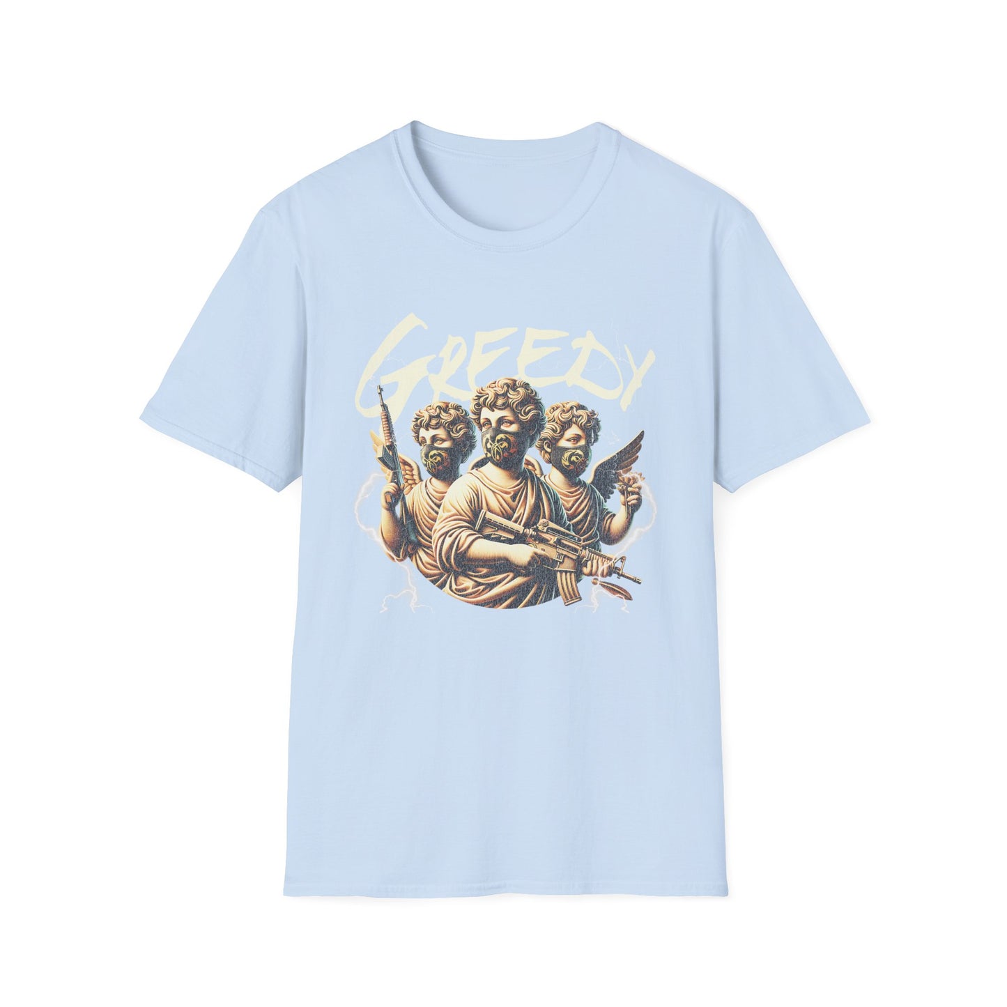 Greedy | Adult Clothes | Teen Shirt | Trending | Birthday Gift