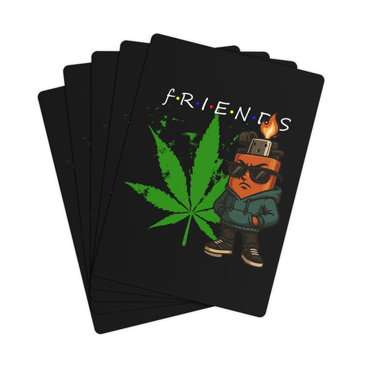 fRIENDS | Premium Gloss Playing Cards | Unique Poker Cards