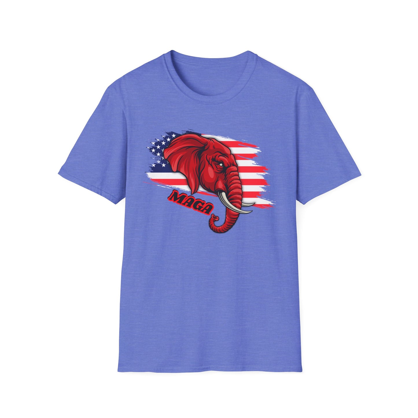 MAGA | America | Colorful Shirt | Cool Shirt | Fashion | Trending | Cool Design | Birthday Gift | Unisex Softstyle T-Shirt