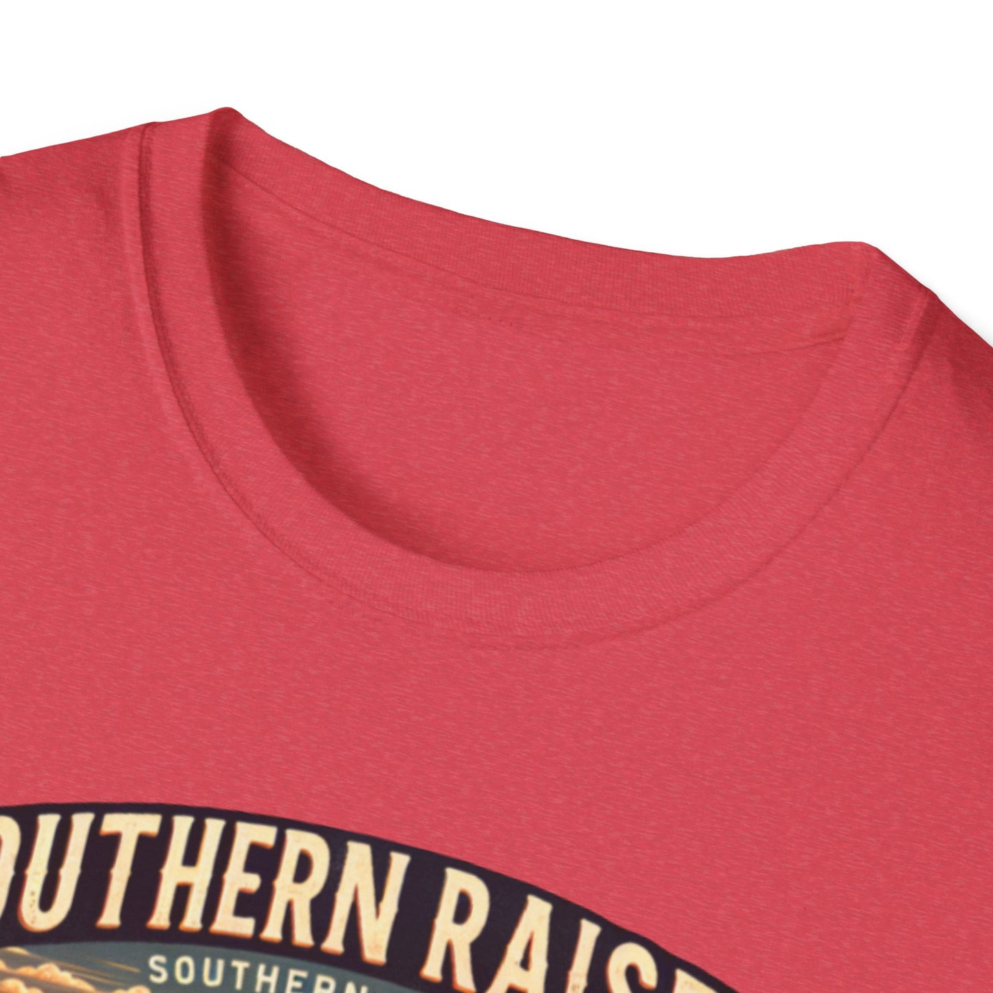 Southern Raised | Proud South Shirt | Adult Clothes | Teen Shirt | Trending | Birthday Gift | Unisex Softstyle T-Shirt