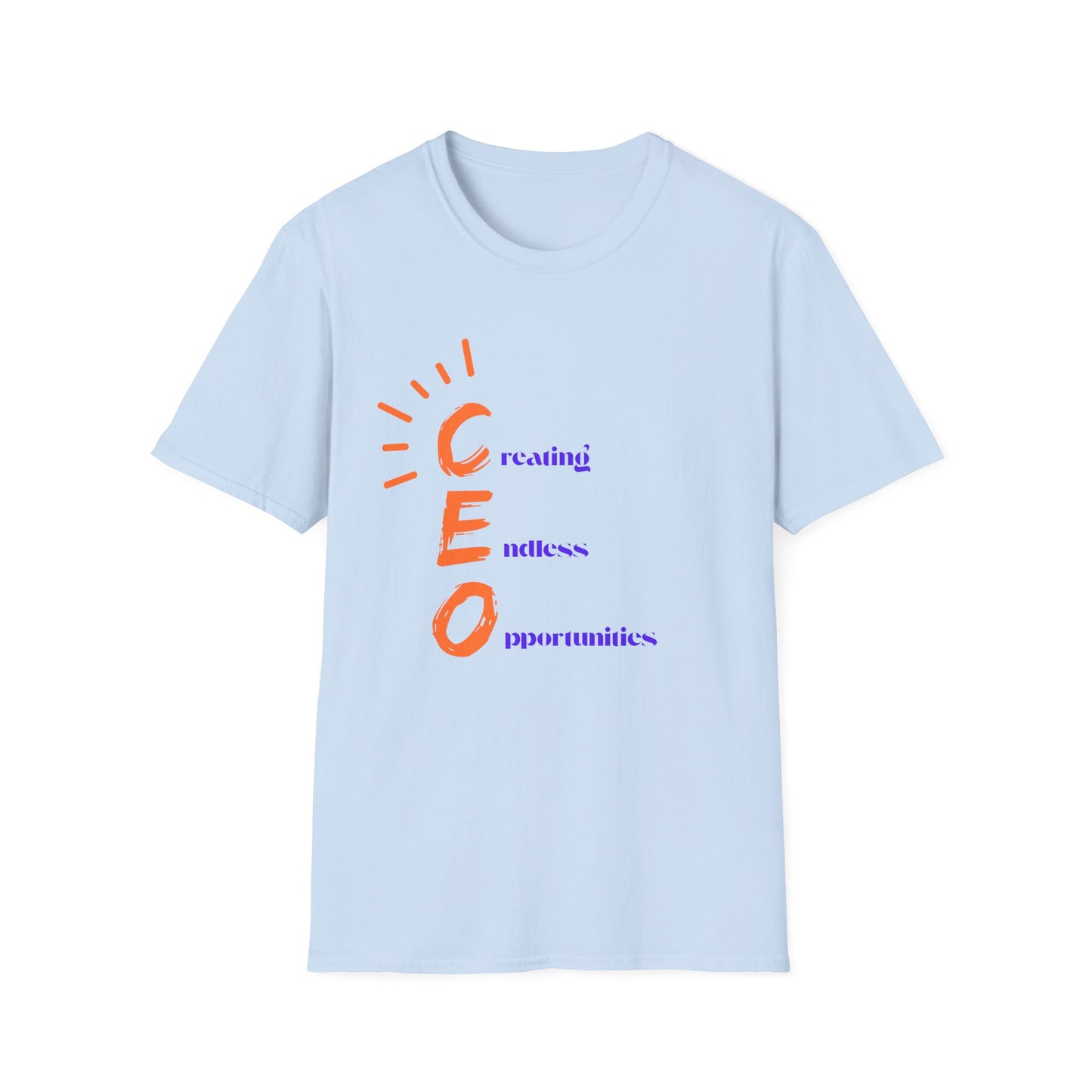 CEO | Colorful Shirt | Cool Shirt | Fashion | Trending | Cool Design | Birthday Gift | Unisex Softstyle T-Shirt
