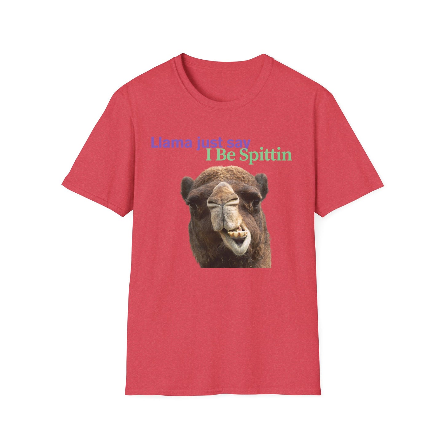 I Be Spittin | Funny Llama Shirt | Teen Clothes | Adult Shirt | Kids Clothes | Trending | Birthday Gift | Unisex Softstyle T-Shirt