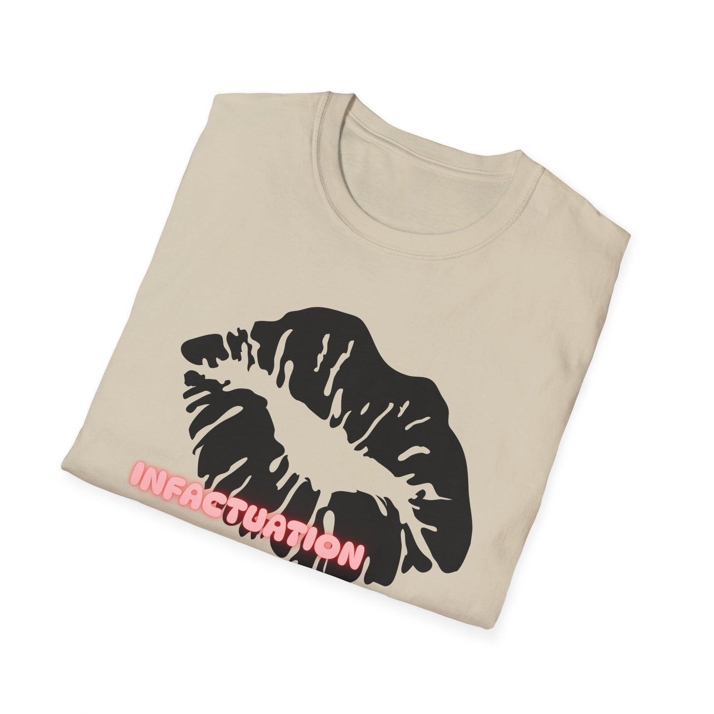 Infatuation Kiss Shirt | Adult Shirt | Womans Clothes | Trending | Birthday Gift | Unisex Softstyle T-Shirt