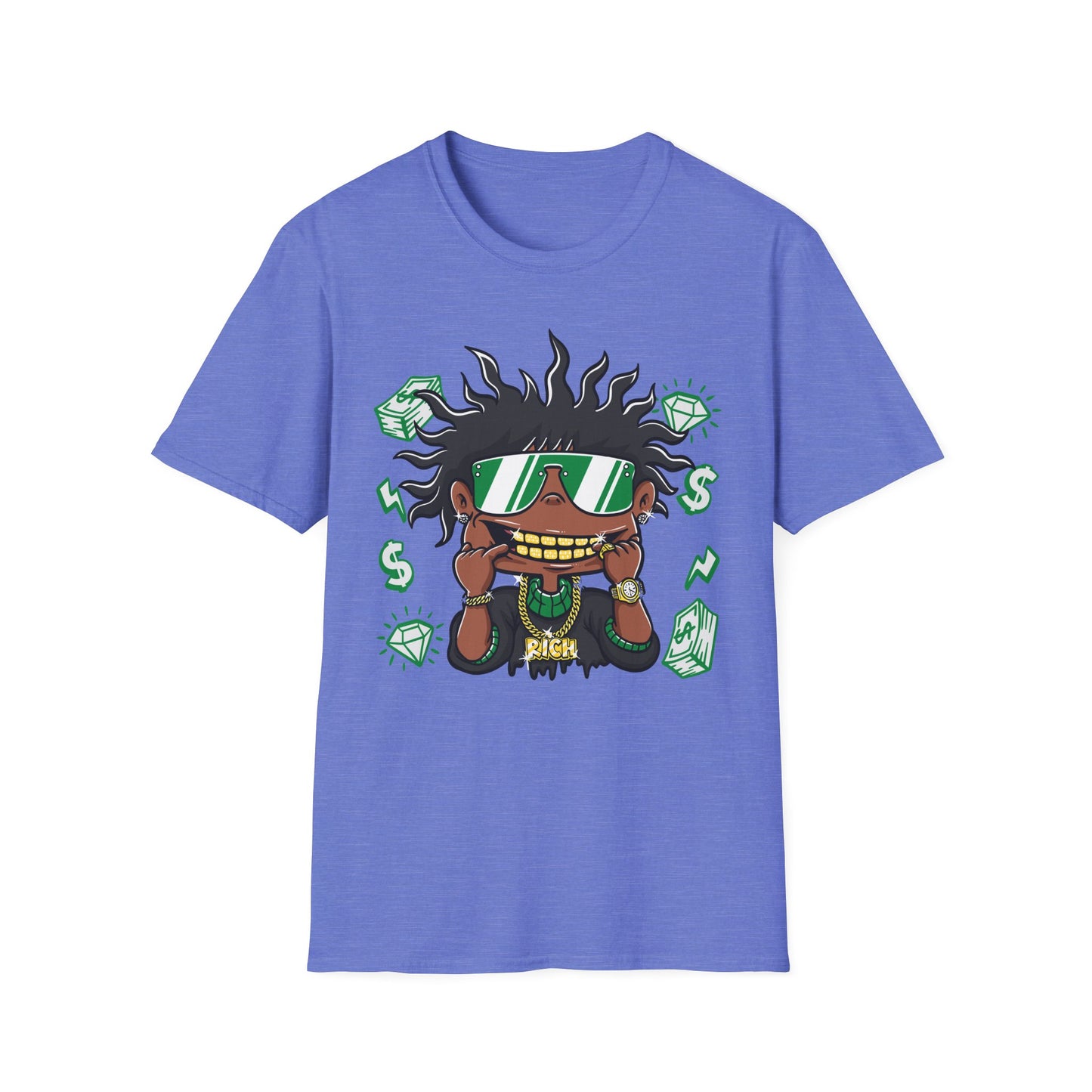 RICH RICH | Money Shirt | Adult Clothes | Teen Shirt | Trending | Birthday Gift