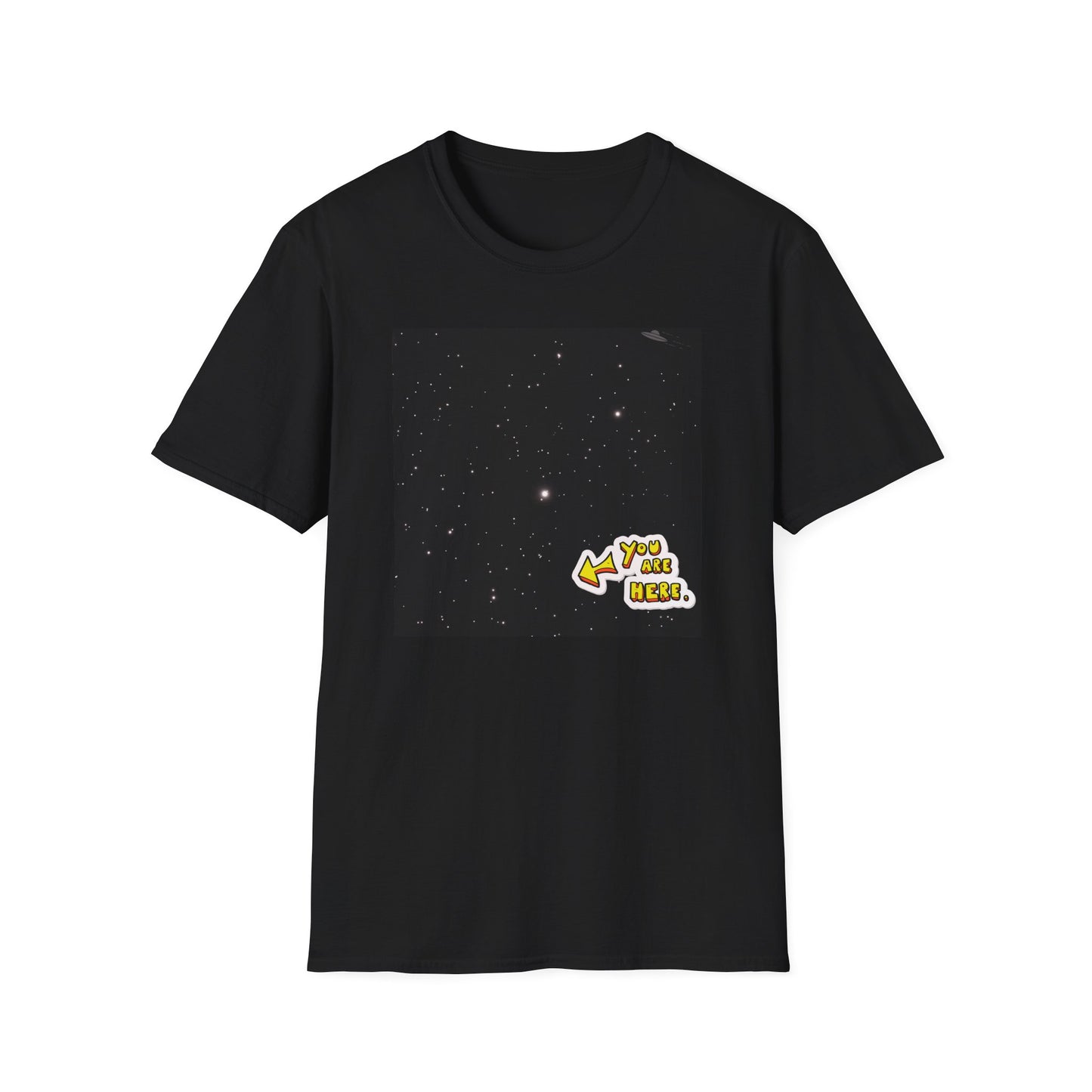 You Are Here Shirt | Lost In Space Colorful Tee | Cool Funny Fashion Trending Birthday Gift