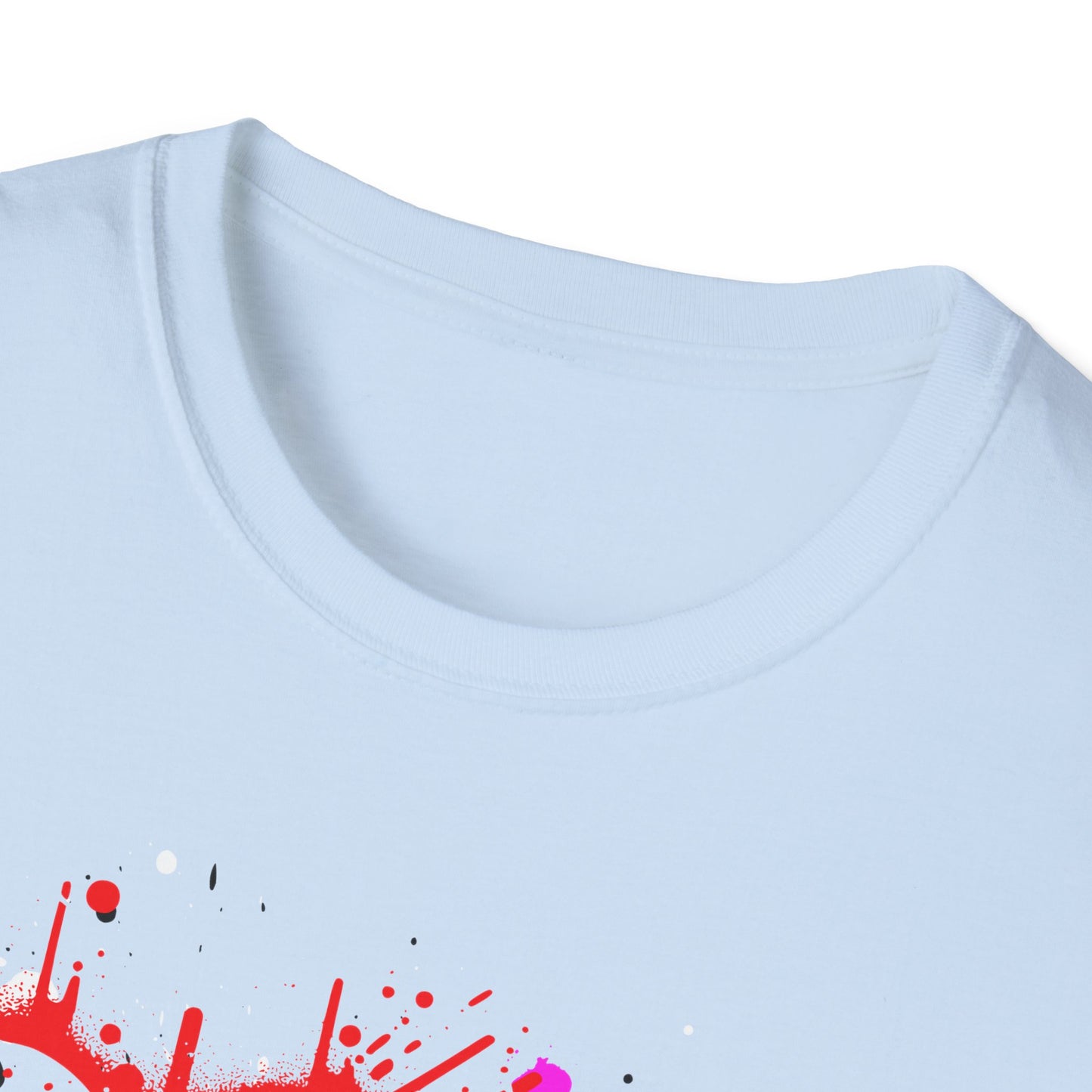 Never Stop | Colorful Kids Shirt | Cool Teen Shirt | Graffiti Fashion | Trending | Cool Design | Birthday Gift | Unisex Softstyle T-Shirt