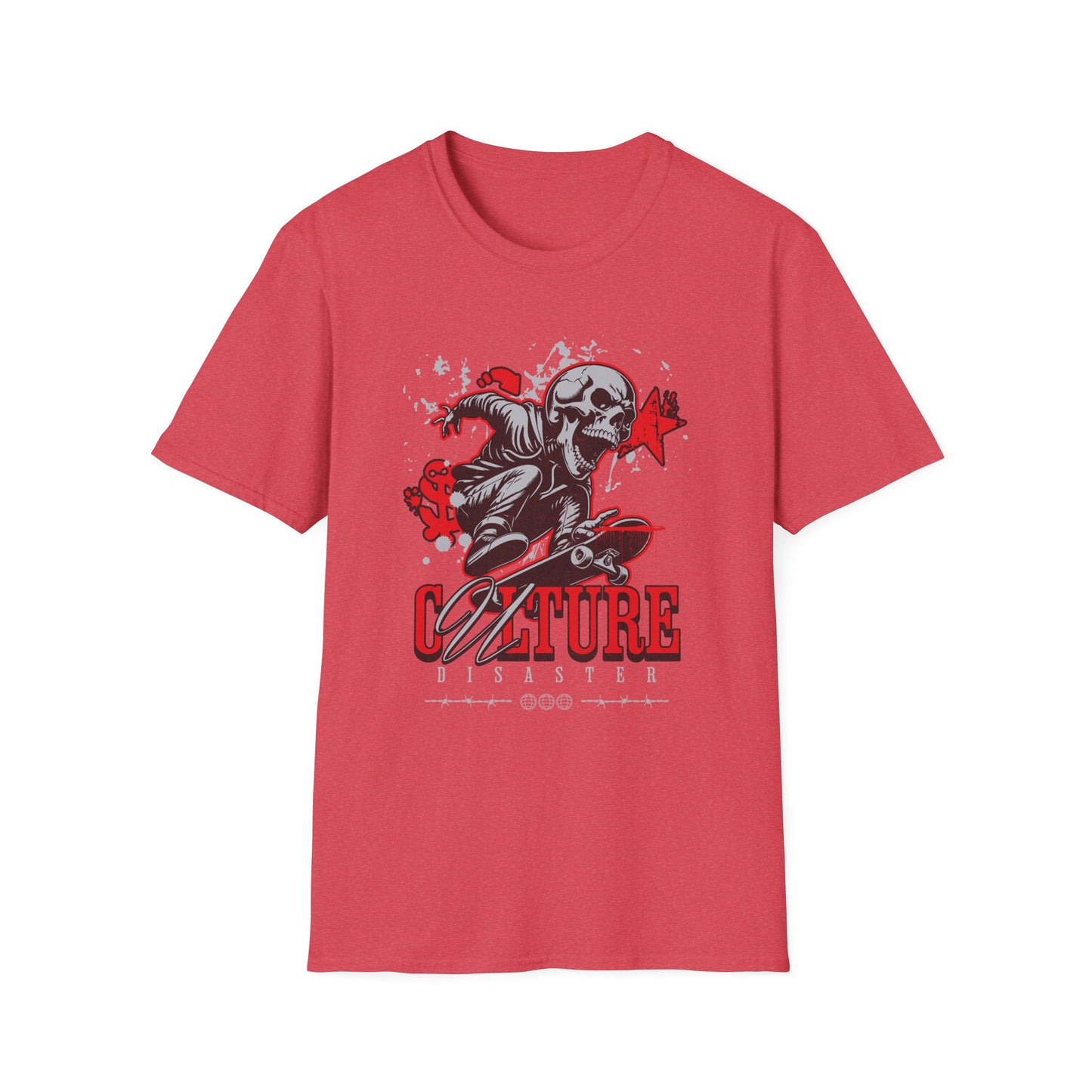 Culture Disaster | Teen Clothes | Skull Shirt | Birthday Gift | Softstyle Tshirt