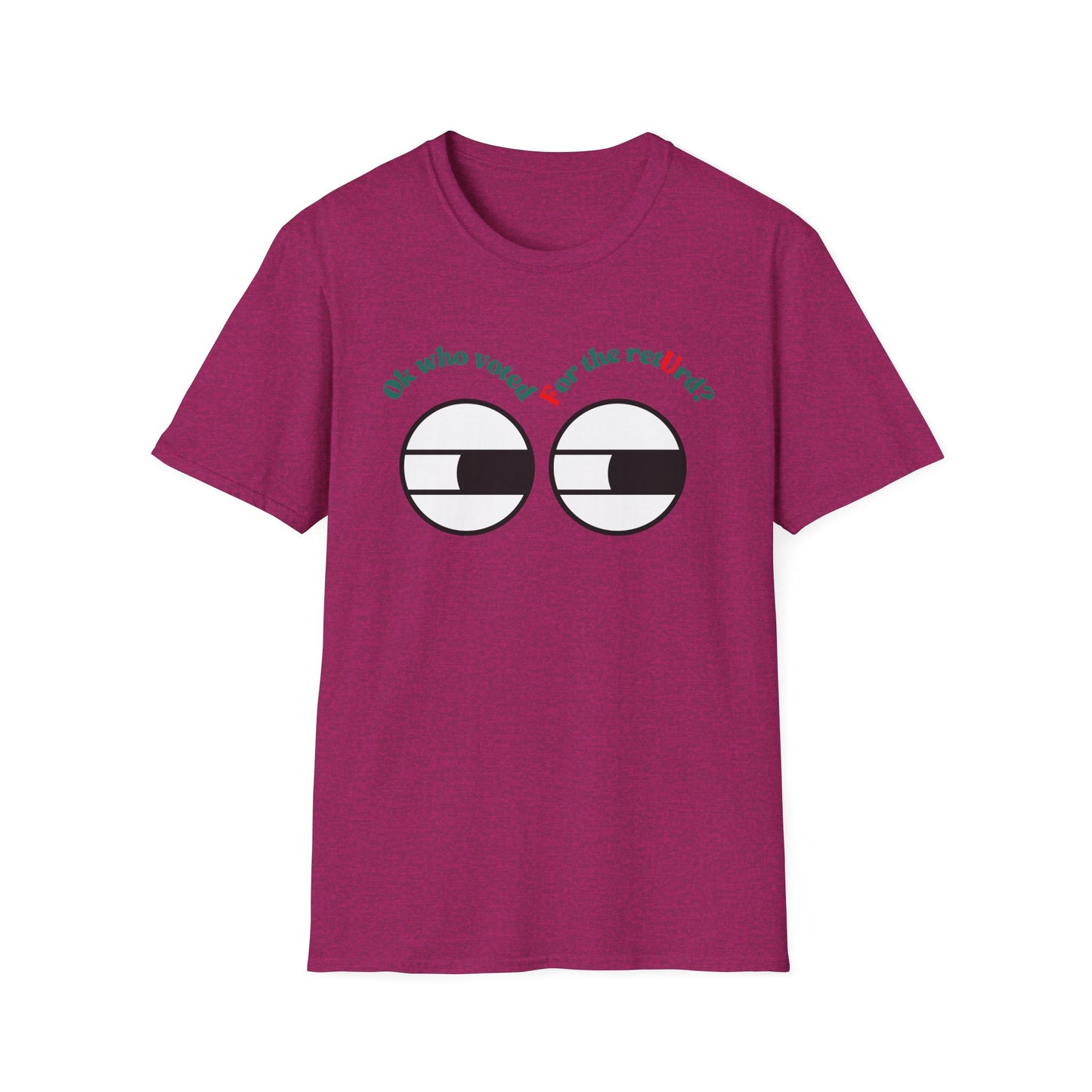 F U | Colorful Shirt | Cool Funny Shirt | Adult Fashion | Trending | Cool Design | Birthday Gift | Unisex Softstyle T-Shirt