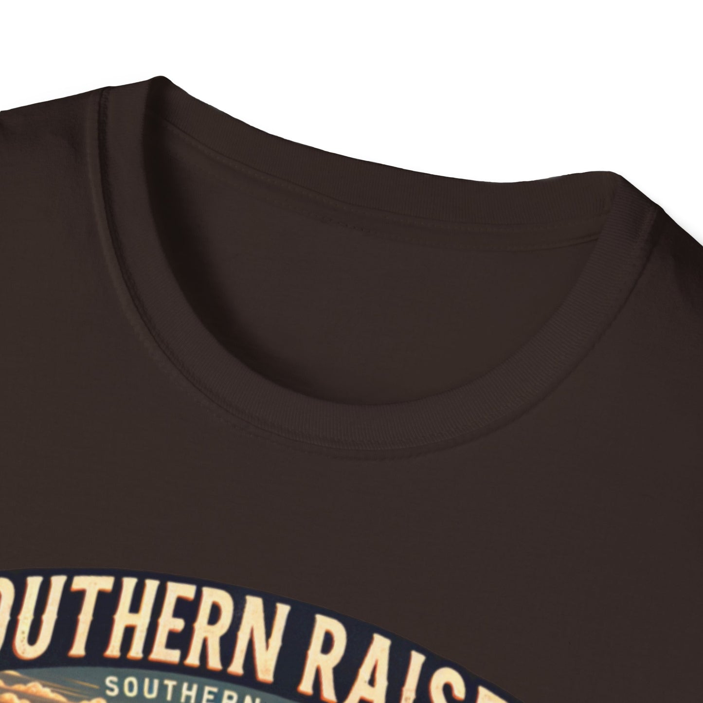 Southern Raised | Proud South Shirt | Adult Clothes | Teen Shirt | Trending | Birthday Gift | Unisex Softstyle T-Shirt