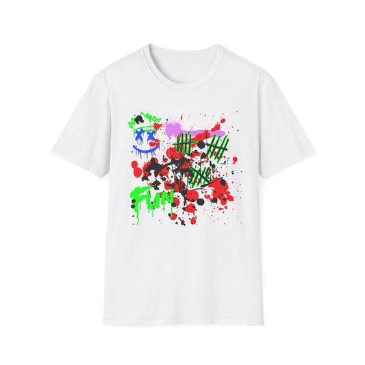 FUN Graffiti Shirt | Adult Shirt | Teen Clothes | Cool Shirt | Funny Fashion | Trending | Birthday Gift | Unisex Softstyle T-Shirt