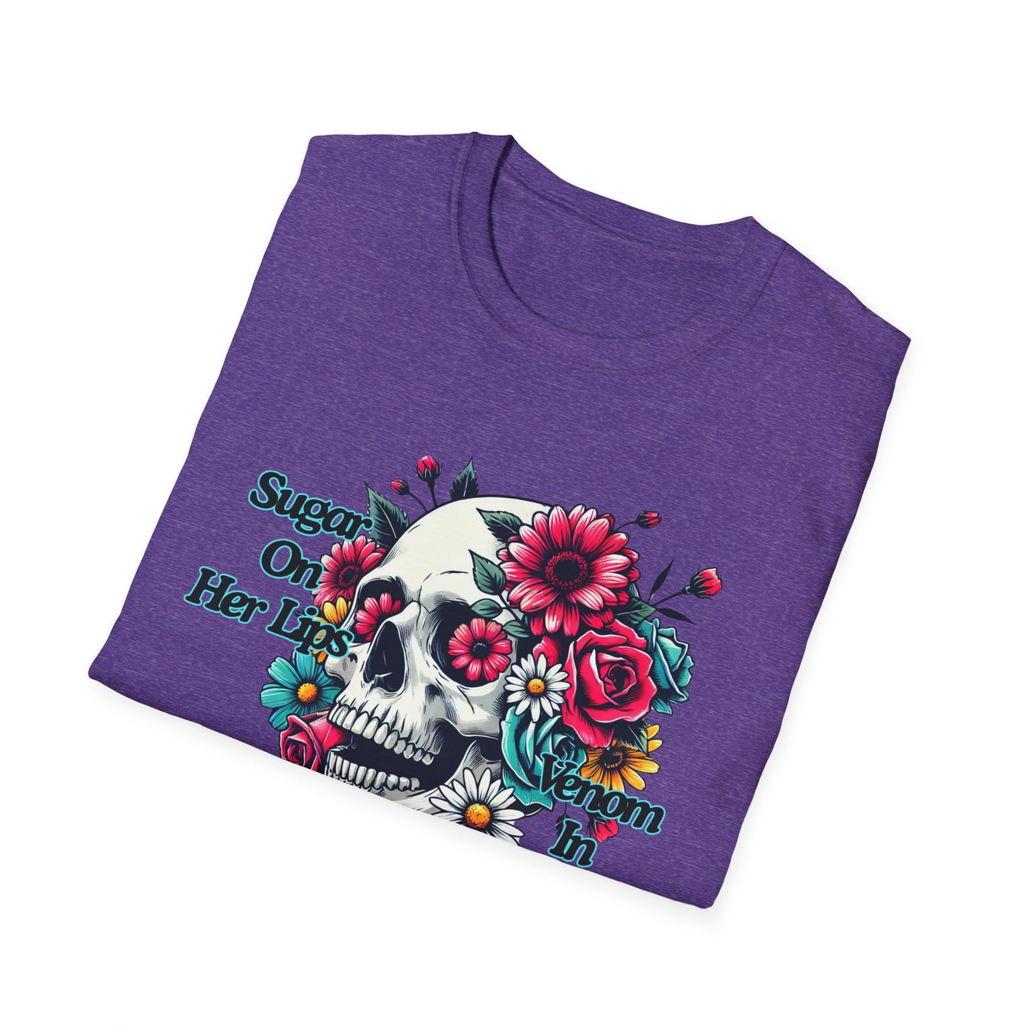 Sugar On Her Lips | Adult Shirt | Teen Clothes | Fashion | Trending | Birthday Gift | Unisex Softstyle T-Shirt