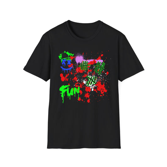 FUN Graffiti Shirt | Adult Shirt | Teen Clothes | Cool Shirt | Funny Fashion | Trending | Birthday Gift | Unisex Softstyle T-Shirt