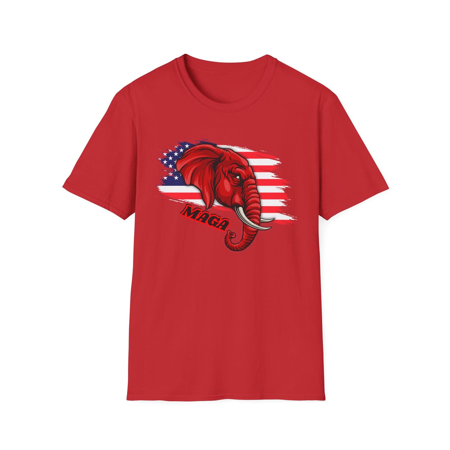 MAGA | America | Colorful Shirt | Cool Shirt | Fashion | Trending | Cool Design | Birthday Gift | Unisex Softstyle T-Shirt