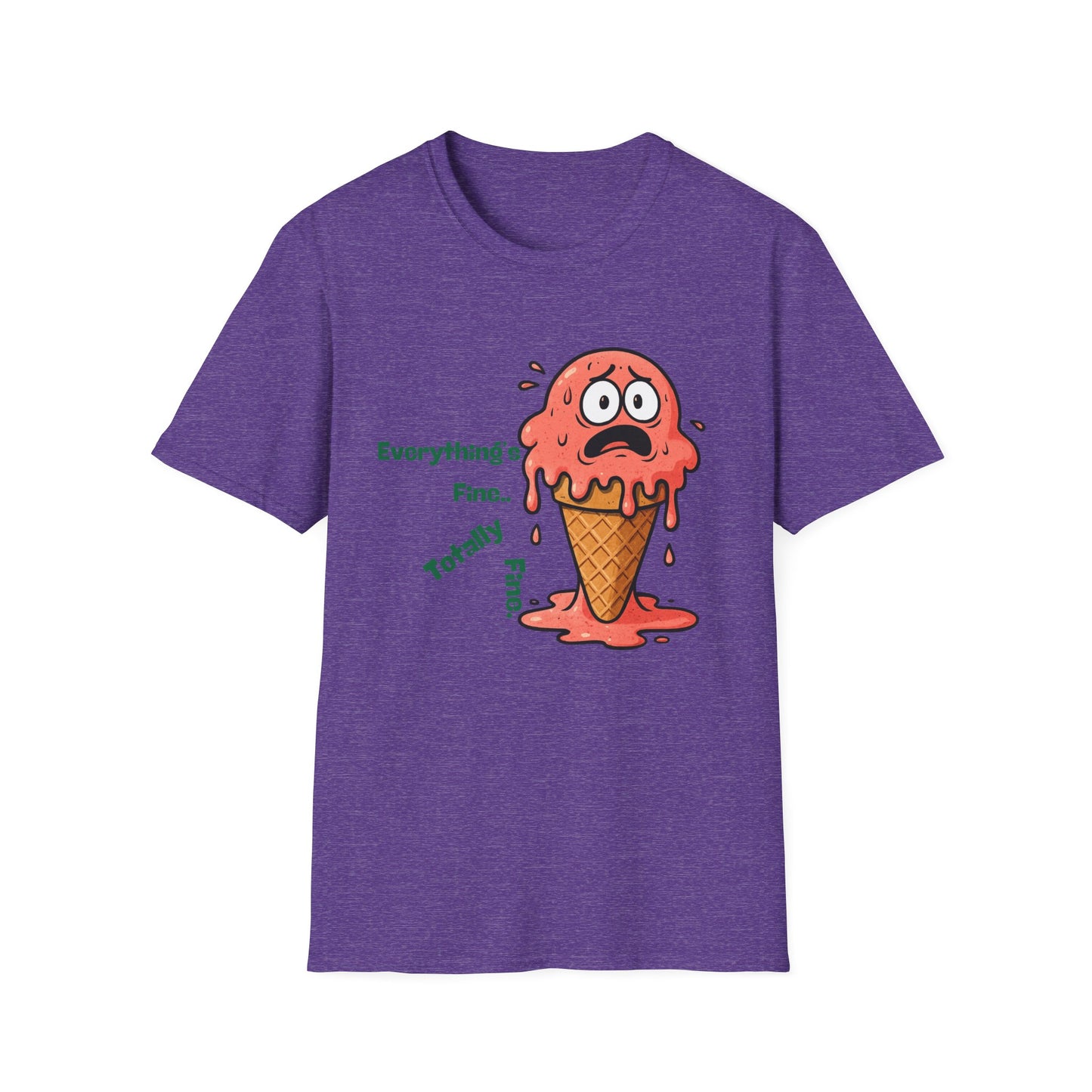 Everything's Fine | Funny Shirt | Fashion | Trending | Cool Design | Birthday Gift | Unisex Softstyle T-Shirt