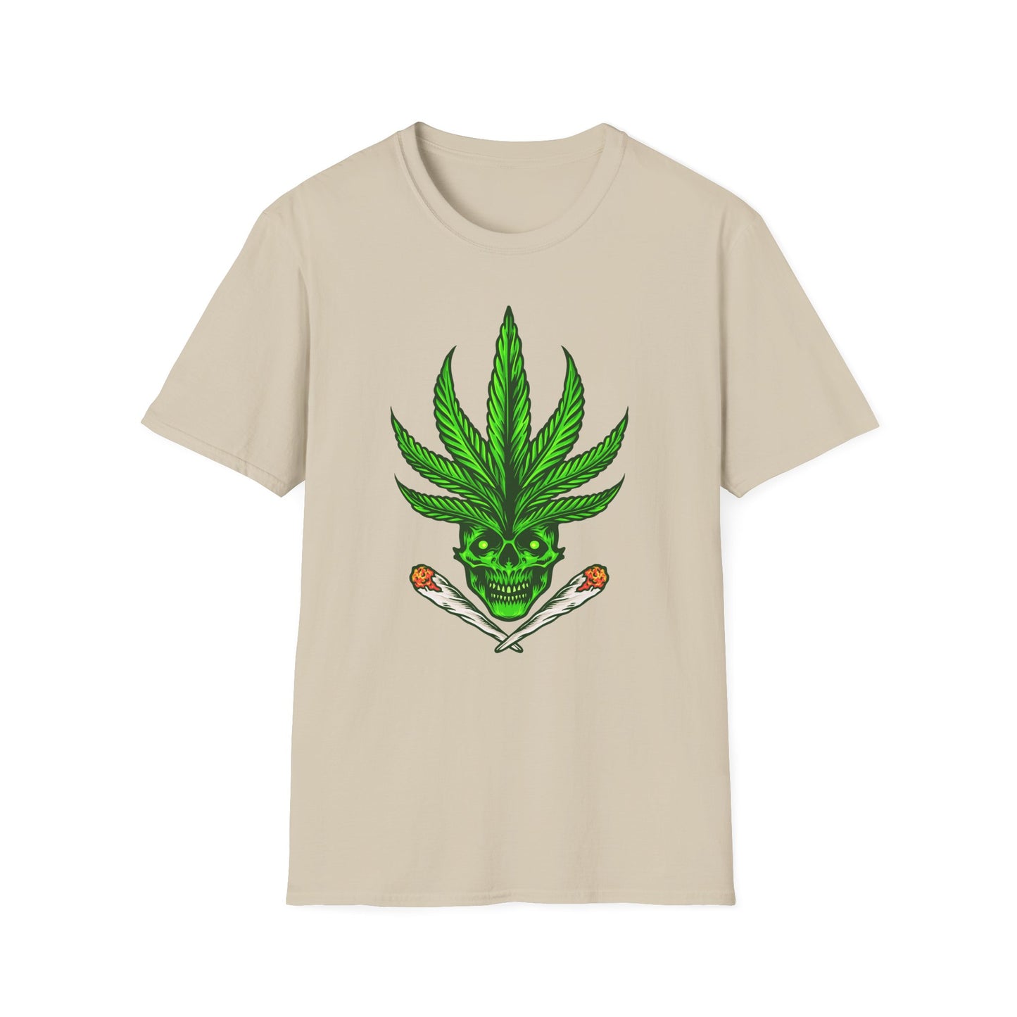 Marijuana Skull Shirt | Adult Clothes | Trending | Birthday Gift
