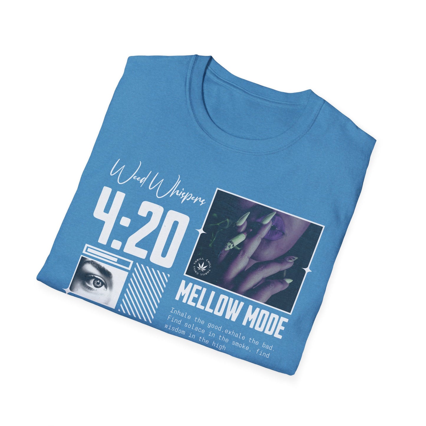Mellow Mood | Adult Clothes | 420 | Trending | Birthday Gift | Softstyle Tshirt