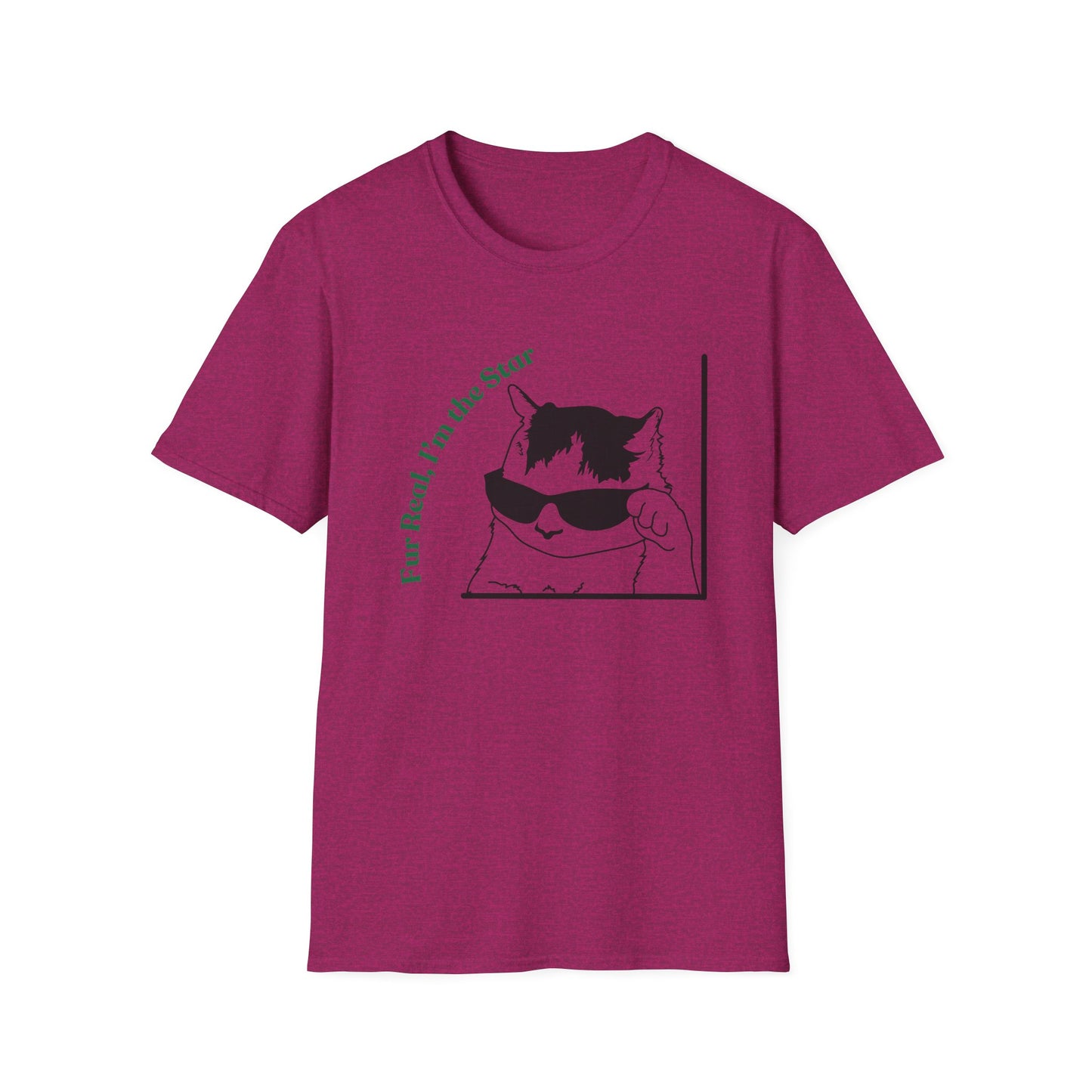 I'm The Star | Funny Cat Shirt | Fashion | Trending | Cat Lover | Cool Design | Birthday Gift | Unisex Softstyle T-Shirt