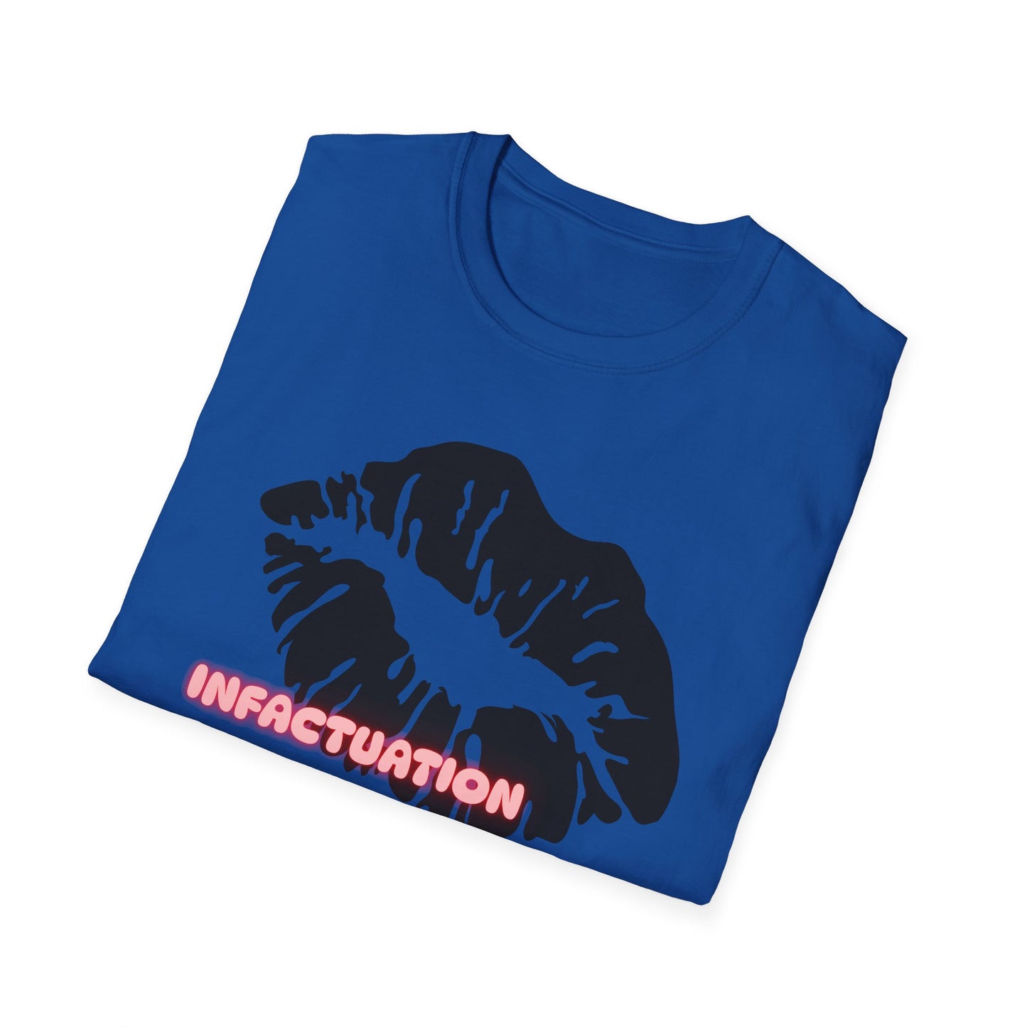 Infatuation Kiss Shirt | Adult Shirt | Womans Clothes | Trending | Birthday Gift | Unisex Softstyle T-Shirt