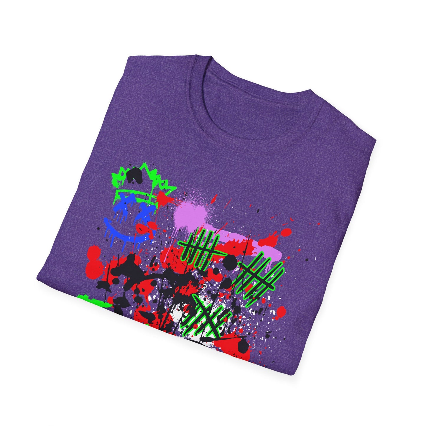 FUN Graffiti Shirt | Adult Shirt | Teen Clothes | Cool Shirt | Funny Fashion | Trending | Birthday Gift | Unisex Softstyle T-Shirt
