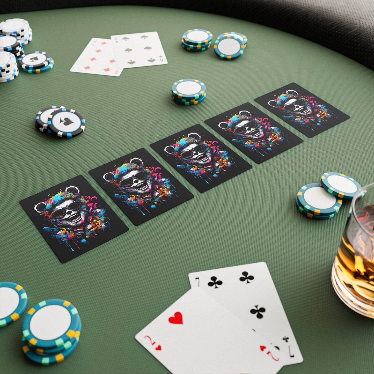 Bear Wit Me | Premium Gloss Playing Cards | Unique Poker Cards