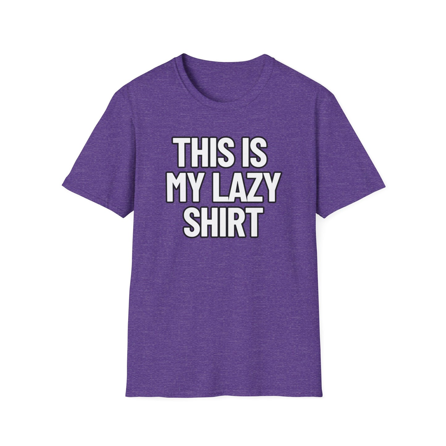 This Is My Lazy Shirt | Adult Shirt | Teen Clothes | Cool Shirt | Funny Fashion | Trending | Birthday Gift | Unisex Softstyle T-Shirt