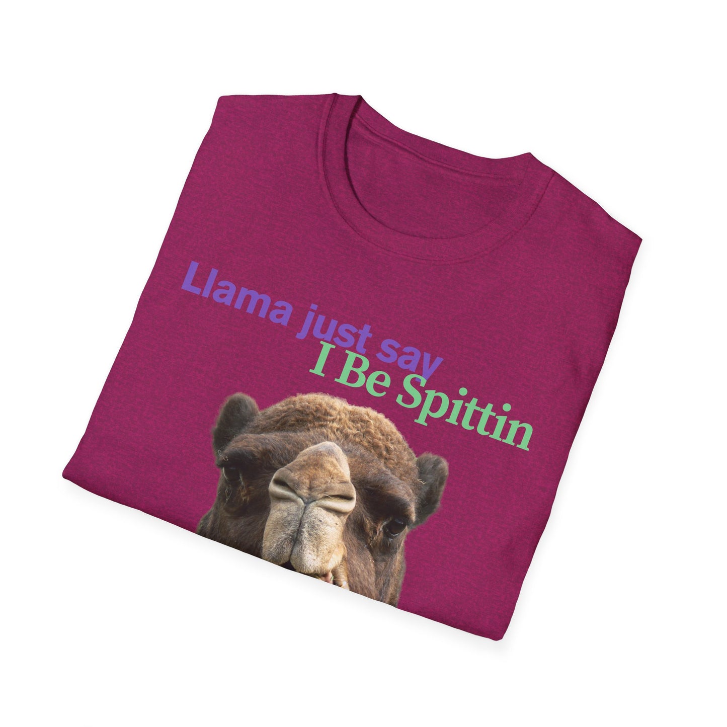I Be Spittin | Funny Llama Shirt | Teen Clothes | Adult Shirt | Kids Clothes | Trending | Birthday Gift | Unisex Softstyle T-Shirt