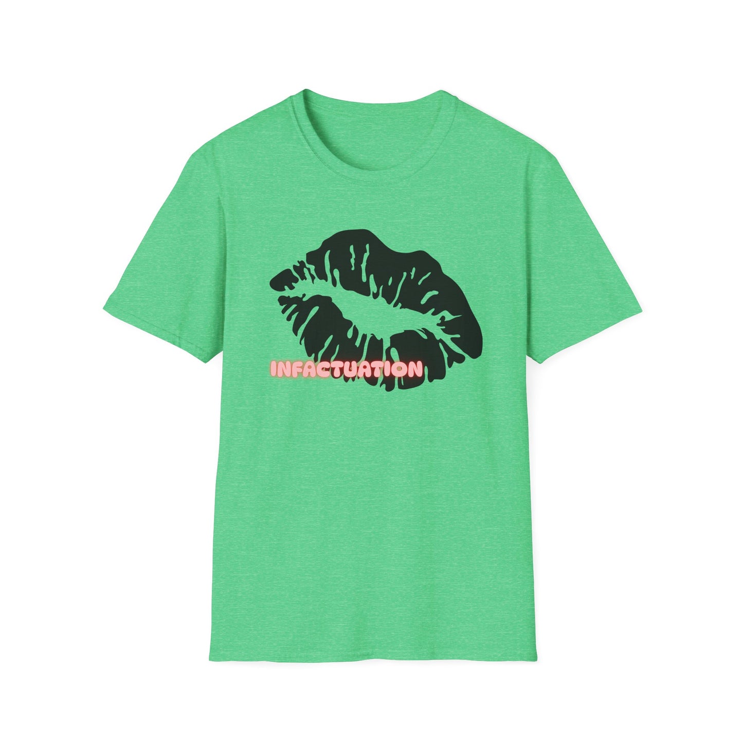 Infatuation Kiss Shirt | Adult Shirt | Womans Clothes | Trending | Birthday Gift | Unisex Softstyle T-Shirt