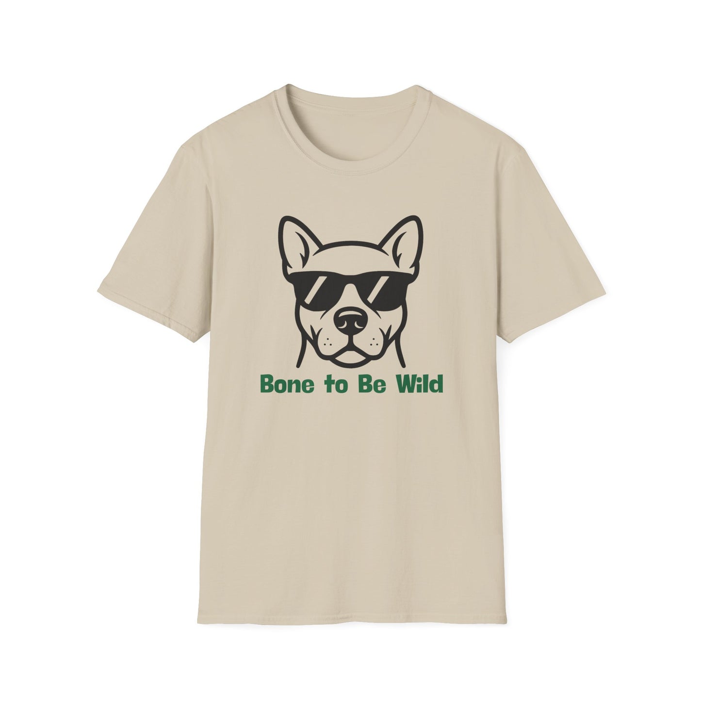 Bone To Be Wild | Funny Dog Shirt | Fashion | Trending | Dog Lover | Cool Design | Birthday Gift | Unisex Softstyle T-Shirt