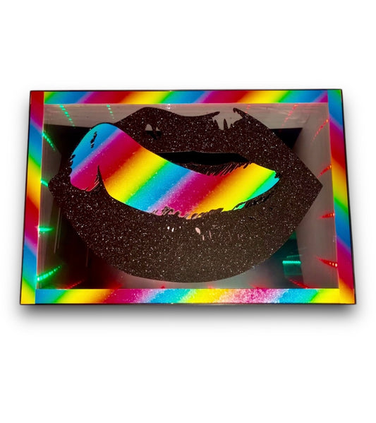 Lust for Pride | LED Infinity Mirror Wall Art Home Décor